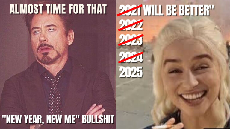 Hilarious New Year Memes