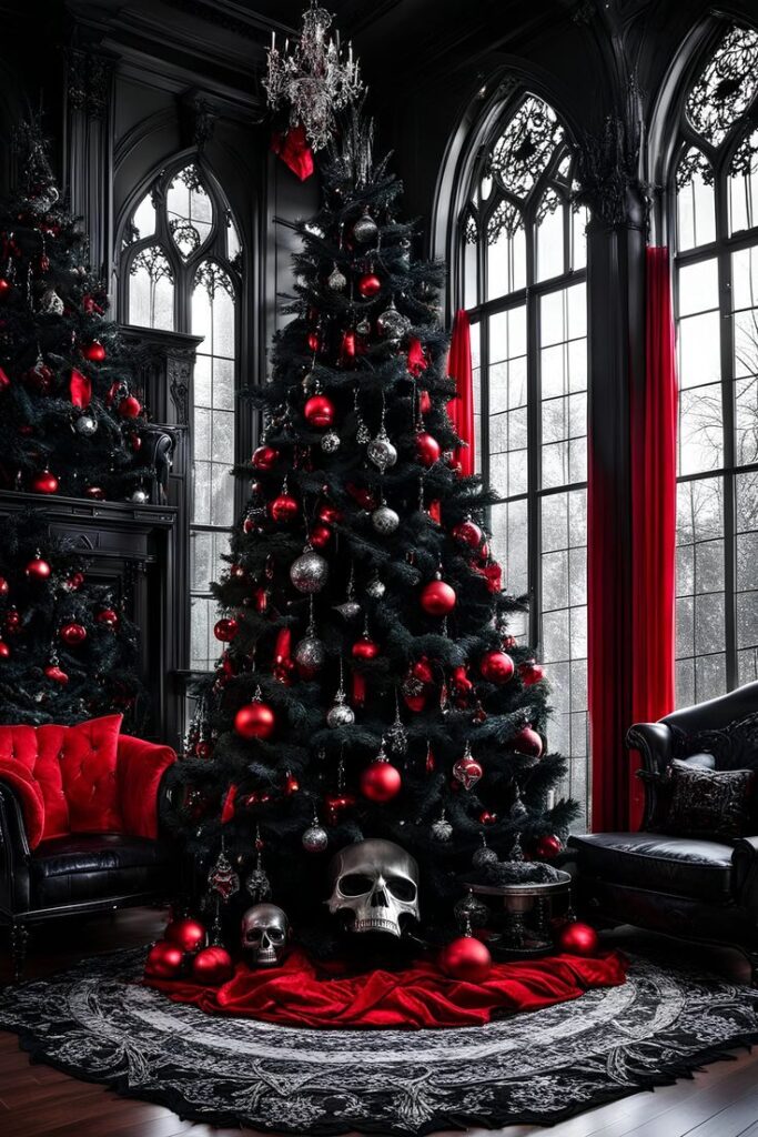 15 Black Christmas Tree Decoration Stylish Ideas you have to Try