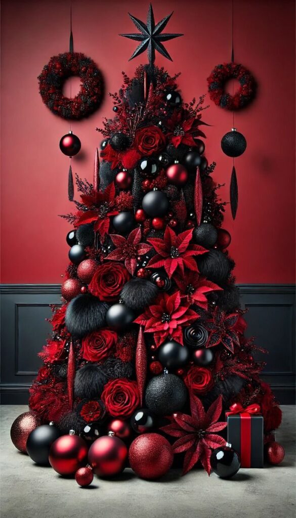 15 Black Christmas Tree Decoration Stylish Ideas you have to Try