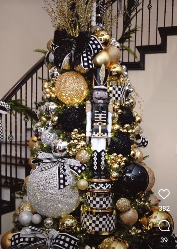 15 Black Christmas Tree Decoration Stylish Ideas you have to Try